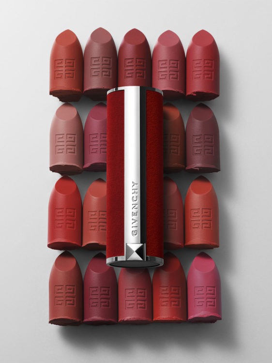 Новые оттенки губных помад Givenchy Le Rouge Deep Velvet Lipstick