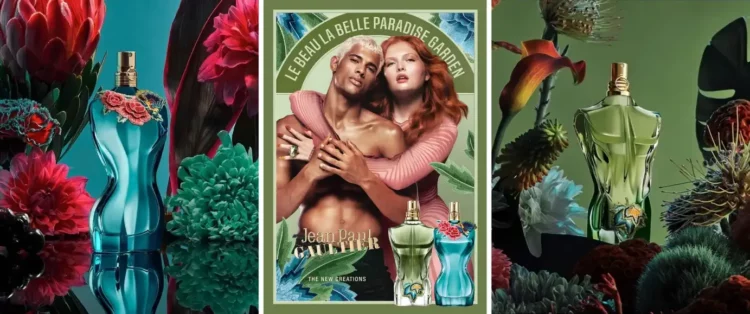 Женский и мужской ароматы от Jean Paul Gaultier’s «La Belle Paradise Garden» и «Le Beau Paradise Garden»